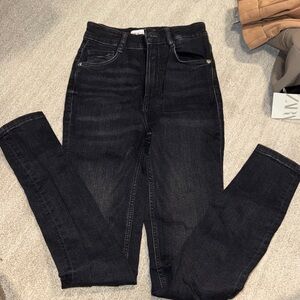 Classic faded Black Women's Jeans